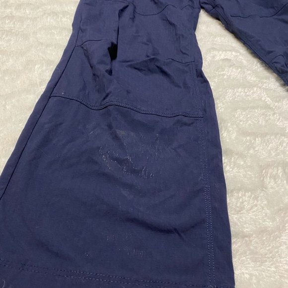 MEC Pants Men's 34 X 32 Navy Nylon Stretch Hiking Drawstring Waist Pockets - Picture 2 of 15